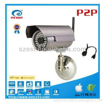 Megapixel Waterproof IR-CUT  IP Security Camera with WIFI function